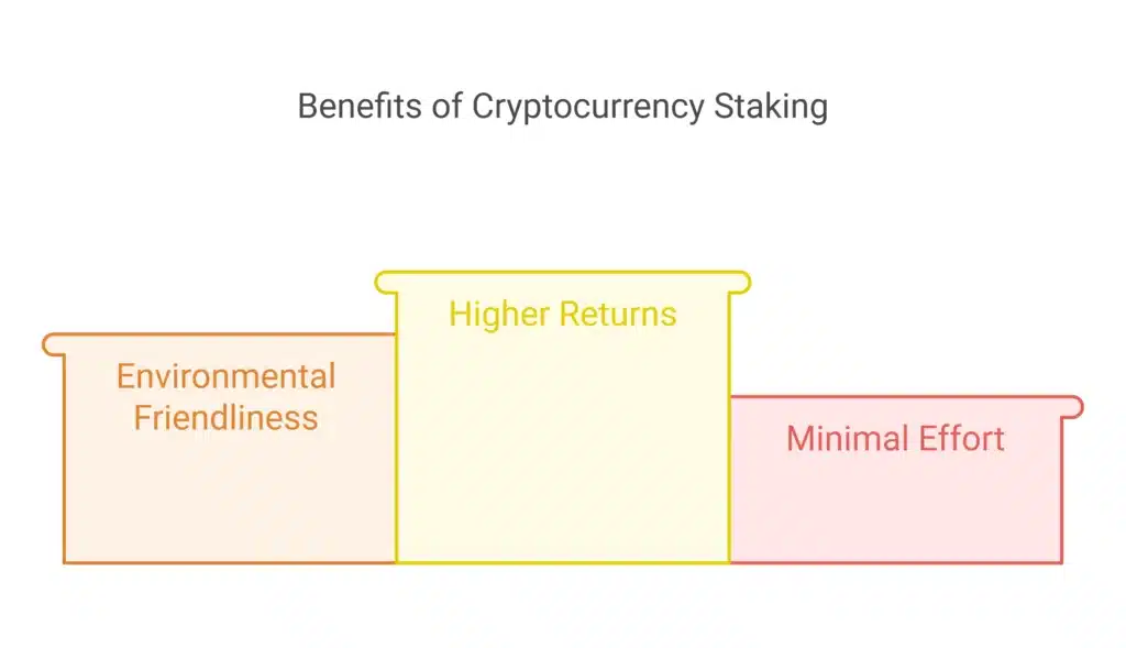 Benefits of cryptocurrency staking