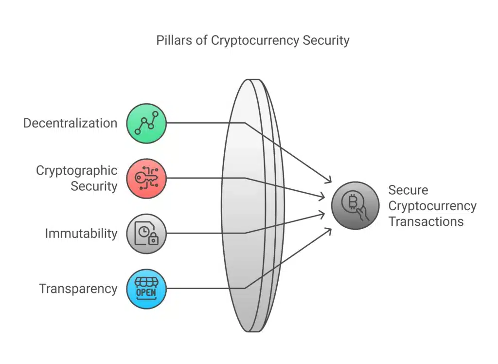 Cryptocurrency Transactions security