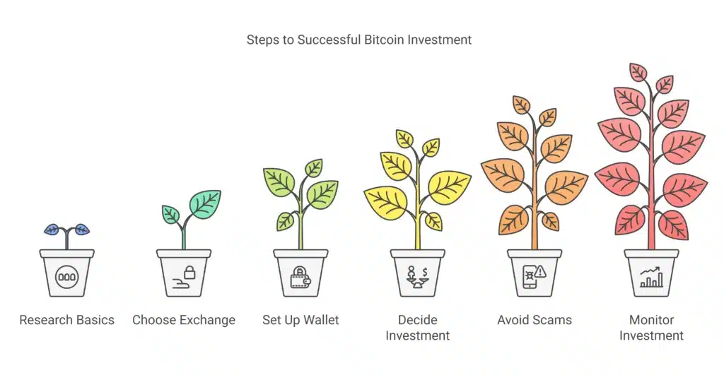 step to successfull bitcoin investment